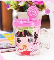 DOUBLE WALL PLASTIC BOTTLE(LOLLIPOP SERIES)-WF00666